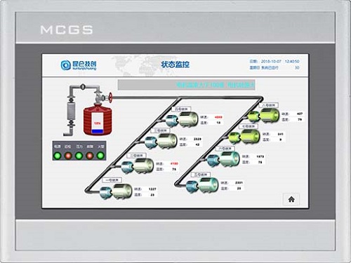 MCGS TPC7022Ni Mensch-Maschine-Schnittstellenspeicher 128M