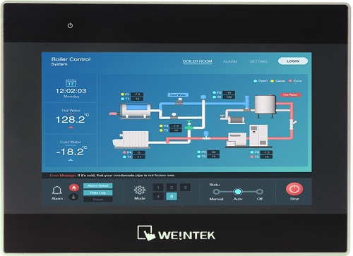 WEINVIEW human-machine interface cMT3075XH2 Color 16.7M