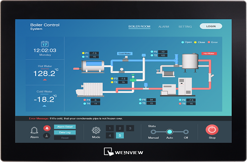 WEINVIEW Schnittstelle cMT2167X (cMT3160X) Härte 7H