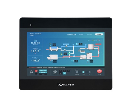 Das lüfterlose Kühlsystem WEINVIEW MT8106iQ mit Touchscreen