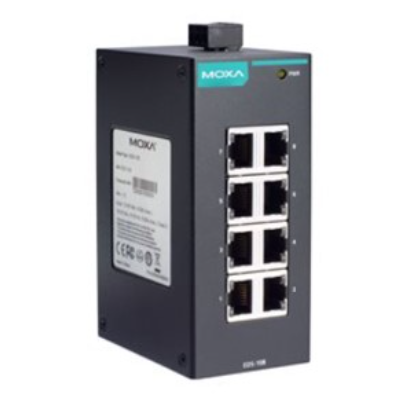 MOXA Guide Ethernet Switch EDS-108 Eingangsspannung 24VDC