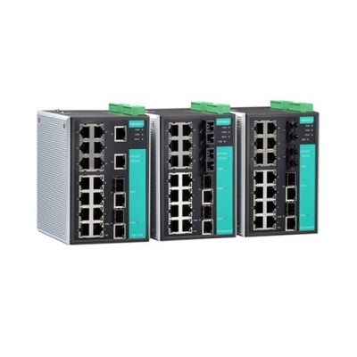 MOXA network switch EDS-518A-MM-ST-T