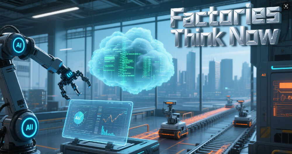 Fabriken denken jetzt: ML und Edge AI verändern die Automatisierung über Skripte hinaus