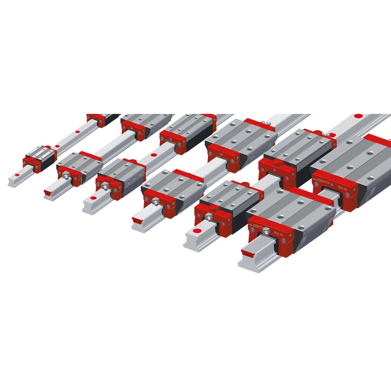 SCHNEEBERGER BM W 20-B-G2-V2 Linearantrieb: 20mm Profil, 500N Belastung, Kugelschraubeantrieb
