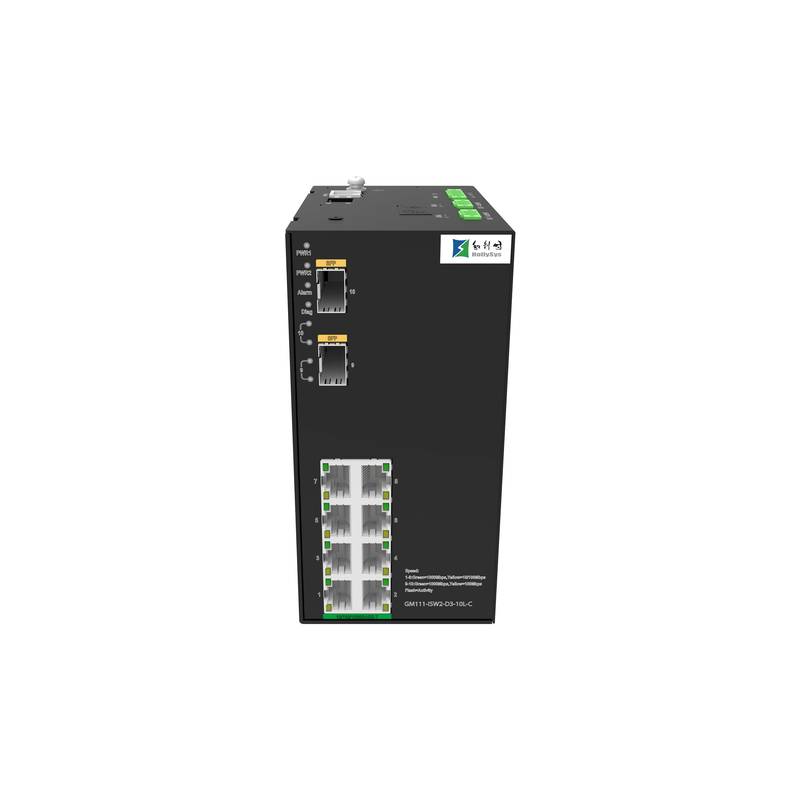 HollySys C-Serie unmanaged Industrierechner DIN-Schienen-Switch